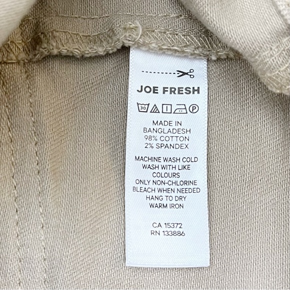 Joe Fresh‎ Tan Safari Cargo Sleeveless Wrap Dress Size Small - Picture 6 of 8